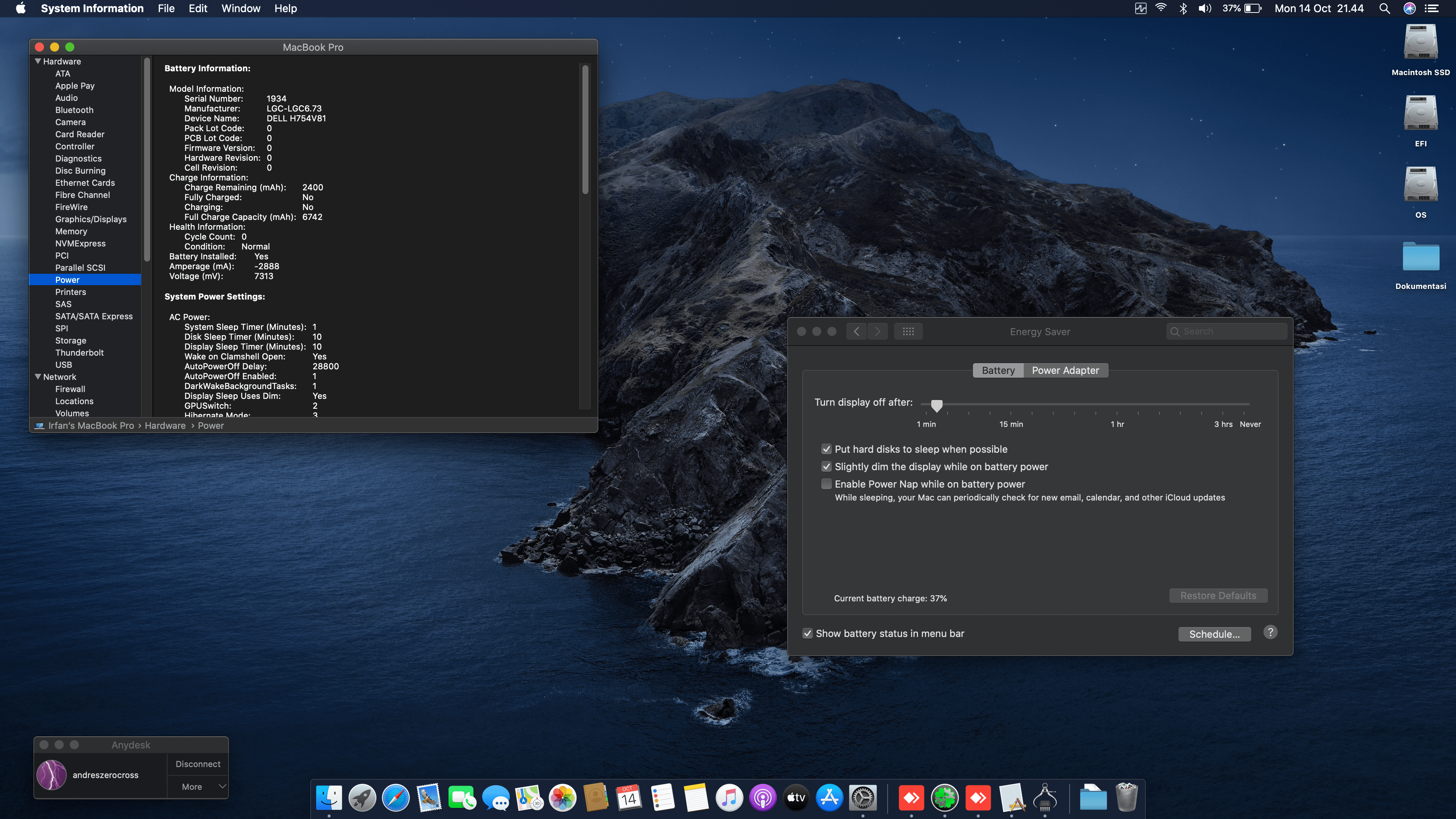 Dell XPS 9370 [KabyLake R   Intel HD 620 + I2C] 7